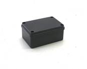 Boite dérivation noire  120x80x50 IP65 IK08 tenue au feu 650° - ABS