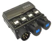 Départ  2X32A CEE17 mono 4 x16NF