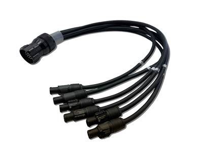 Epanoui 6 circuits 419 MAB / powercon true one NAC3F-TRUE1-L