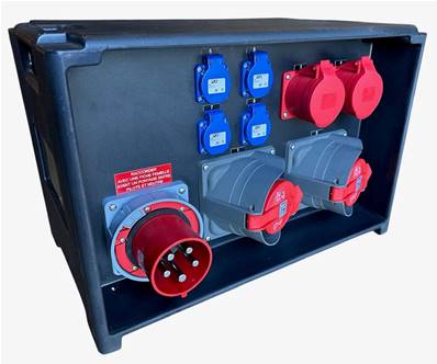Départ 2x63A CEE17 tétra 2X32A CEE17 tétra  4X16A NF