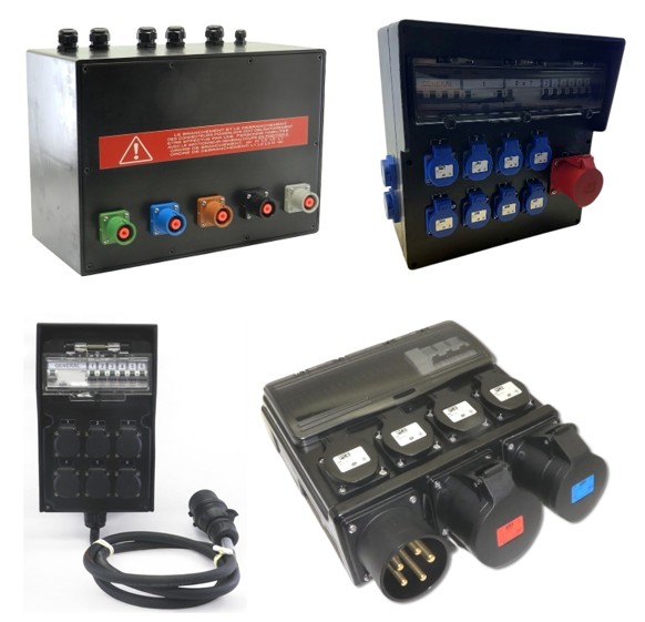 Coffrets pour installation fixe