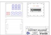 Départ 3x32A CEE17 mono 6x16A NF