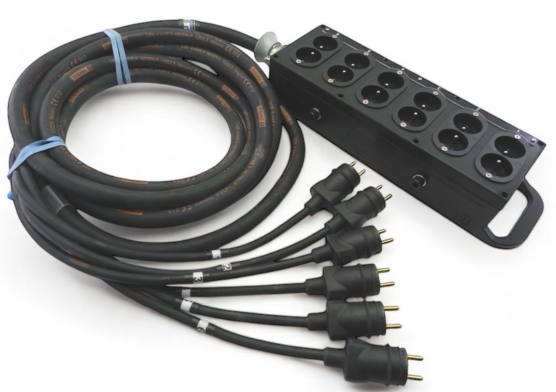 Multipaire boitier panoui 3 , 4 , 6 , 8 circuits