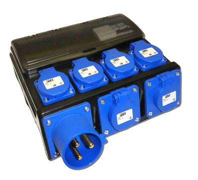Départ 6X16NF - Alimentation 32 mono