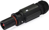 Fiche drain mâle 750A noire bi-métal 240mm²
