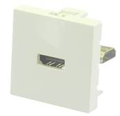 Plastron 45 traverse HDMI femelle / femelle
