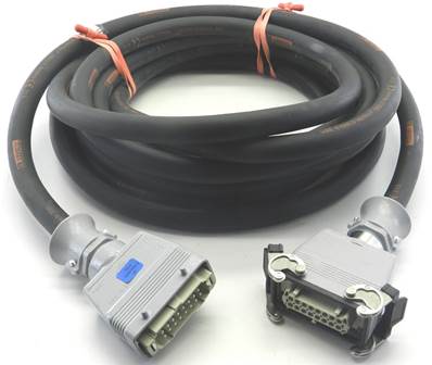Câble 8 circuits H16M4P/H16F2L 25m