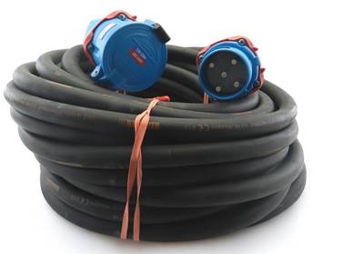 Prolongateur 3P+N+T 125A maréchal DS9 20m -  Câble H07RNF5G25