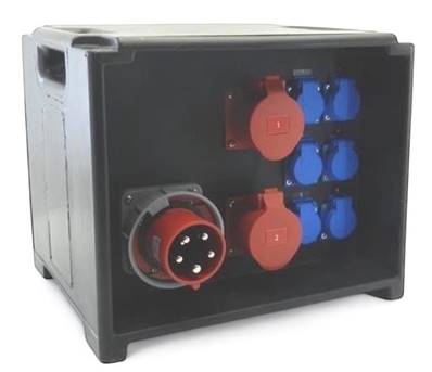 Départ 2X32A CEE17 tétra 6x16NF