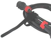 Attache velcro one strap noir 45x600 175617