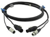 DMX POWER powercon True one + XLR5 5m