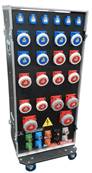 Départ PW CEE17 2x125A - 2x63A - 8x32A tétra -  6 32A MONO 6x16ANF 