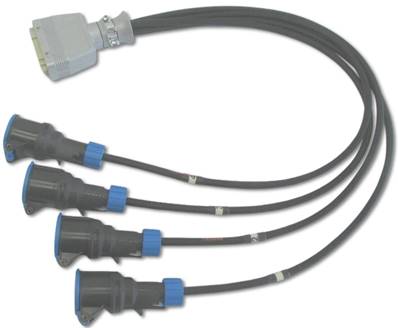 Epanoui  4 circuits H16M4P/CEE17 femelle