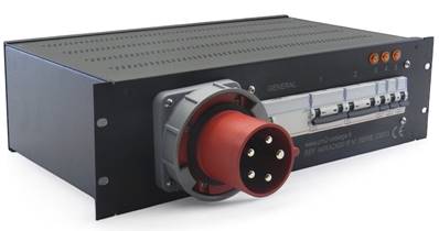 Alim 63A CEE17 tétra - Départ 2x32A tétra 6x16A K501 NF   