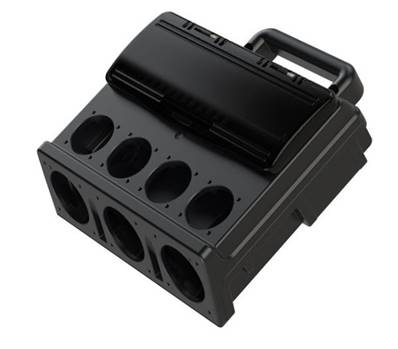 Coffret thermoplastic HORN  P44 245x265x100 ( L x l x h ) 12 modules