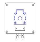 1 socle 16A NF - 1 PG16