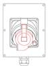 1 socle 63A CEE17 Prisinter 1 PG29