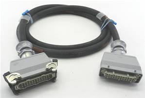 Câble 6 circuits H24M2L /H24F4P 10m