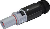 Fiche drain mâle 750A grise bi-métal 240mm²