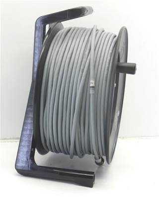 Touret câble DMX521 GRIS XLR5 100m