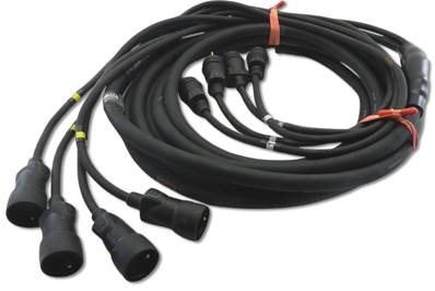 Cable Epanoui/Epanoui 4 circuits 12G2.5 LEG/LEG 10m