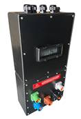 Coffret mural 250A équipé 5 embases  source contact avec interrupteur