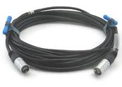 Câble CAT6 équipé 2 RJ45 éthercon série D  catégorie AWG26  F/UTP 2m