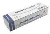 Lot de 100 colliers d'installation noir  9/92- L : 360 -  l: 9mm 