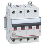 Disjoncteur 4X63A courbe C - Icc 6kA (EN60898)