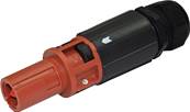 Fiche drain mâle 750A marron bi-métal 240mm²