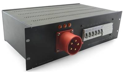 Alim  32A CEE17 tétra - Départ 6x16A K501 NF - sans différentiel 