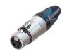 Fiche XLR4 femelle NC4FXX