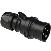 Fiche Male 3P+T 32A  CEE17 - PCE 024-6X - IP44