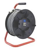 Touret câble DMX512 GRIS XLR3 100m