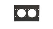 Plastron AT200 - 3U  pour  2 PC 16/32  Fixation 60x60 -MECATES